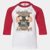 Youth Three Quarter Sleeve Baseball T-Shirt Thumbnail