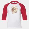 Youth Three Quarter Sleeve Baseball T-Shirt Thumbnail