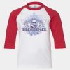 Youth Three Quarter Sleeve Baseball T-Shirt Thumbnail