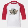 Youth Three Quarter Sleeve Baseball T-Shirt Thumbnail