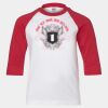 Youth Three Quarter Sleeve Baseball T-Shirt Thumbnail