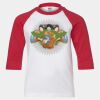 Youth Three Quarter Sleeve Baseball T-Shirt Thumbnail