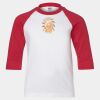 Youth Three Quarter Sleeve Baseball T-Shirt Thumbnail