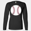 Ladies' Heavyweight Long Sleeve T-Shirt Thumbnail