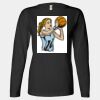 Ladies' Heavyweight Long Sleeve T-Shirt Thumbnail