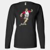 Ladies' Heavyweight Long Sleeve T-Shirt Thumbnail