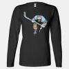 Ladies' Heavyweight Long Sleeve T-Shirt Thumbnail