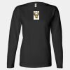 Ladies' Heavyweight Long Sleeve T-Shirt Thumbnail