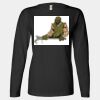 Ladies' Heavyweight Long Sleeve T-Shirt Thumbnail