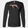 Ladies' Heavyweight Long Sleeve T-Shirt Thumbnail
