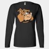 Ladies' Heavyweight Long Sleeve T-Shirt Thumbnail