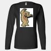 Ladies' Heavyweight Long Sleeve T-Shirt Thumbnail
