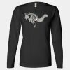 Ladies' Heavyweight Long Sleeve T-Shirt Thumbnail