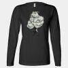 Ladies' Heavyweight Long Sleeve T-Shirt Thumbnail