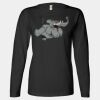 Ladies' Heavyweight Long Sleeve T-Shirt Thumbnail