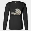 Ladies' Heavyweight Long Sleeve T-Shirt Thumbnail