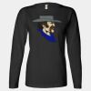 Ladies' Heavyweight Long Sleeve T-Shirt Thumbnail