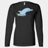 Ladies' Heavyweight Long Sleeve T-Shirt Thumbnail