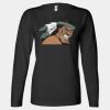 Ladies' Heavyweight Long Sleeve T-Shirt Thumbnail