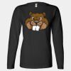 Ladies' Heavyweight Long Sleeve T-Shirt Thumbnail