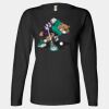 Ladies' Heavyweight Long Sleeve T-Shirt Thumbnail