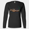 Ladies' Heavyweight Long Sleeve T-Shirt Thumbnail