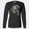 Ladies' Heavyweight Long Sleeve T-Shirt Thumbnail