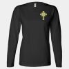 Ladies' Heavyweight Long Sleeve T-Shirt Thumbnail