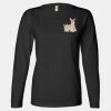 Ladies' Heavyweight Long Sleeve T-Shirt Thumbnail