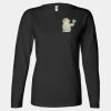 Ladies' Heavyweight Long Sleeve T-Shirt Thumbnail