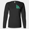Ladies' Heavyweight Long Sleeve T-Shirt Thumbnail