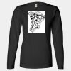 Ladies' Heavyweight Long Sleeve T-Shirt Thumbnail