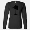 Ladies' Heavyweight Long Sleeve T-Shirt Thumbnail