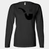 Ladies' Heavyweight Long Sleeve T-Shirt Thumbnail