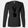 Ladies' Heavyweight Long Sleeve T-Shirt Thumbnail