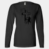 Ladies' Heavyweight Long Sleeve T-Shirt Thumbnail