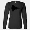 Ladies' Heavyweight Long Sleeve T-Shirt Thumbnail