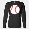 Ladies' Heavyweight Long Sleeve T-Shirt Thumbnail