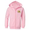 Girls' Full-Zip Hooded Sweatshirt Thumbnail