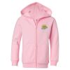 Girls' Full-Zip Hooded Sweatshirt Thumbnail