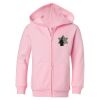 Girls' Full-Zip Hooded Sweatshirt Thumbnail