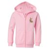 Girls' Full-Zip Hooded Sweatshirt Thumbnail