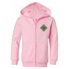 Girls' Full-Zip Hooded Sweatshirt Thumbnail