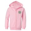 Girls' Full-Zip Hooded Sweatshirt Thumbnail