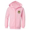 Girls' Full-Zip Hooded Sweatshirt Thumbnail
