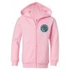 Girls' Full-Zip Hooded Sweatshirt Thumbnail