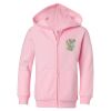 Girls' Full-Zip Hooded Sweatshirt Thumbnail