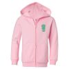 Girls' Full-Zip Hooded Sweatshirt Thumbnail