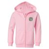 Girls' Full-Zip Hooded Sweatshirt Thumbnail