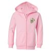 Girls' Full-Zip Hooded Sweatshirt Thumbnail